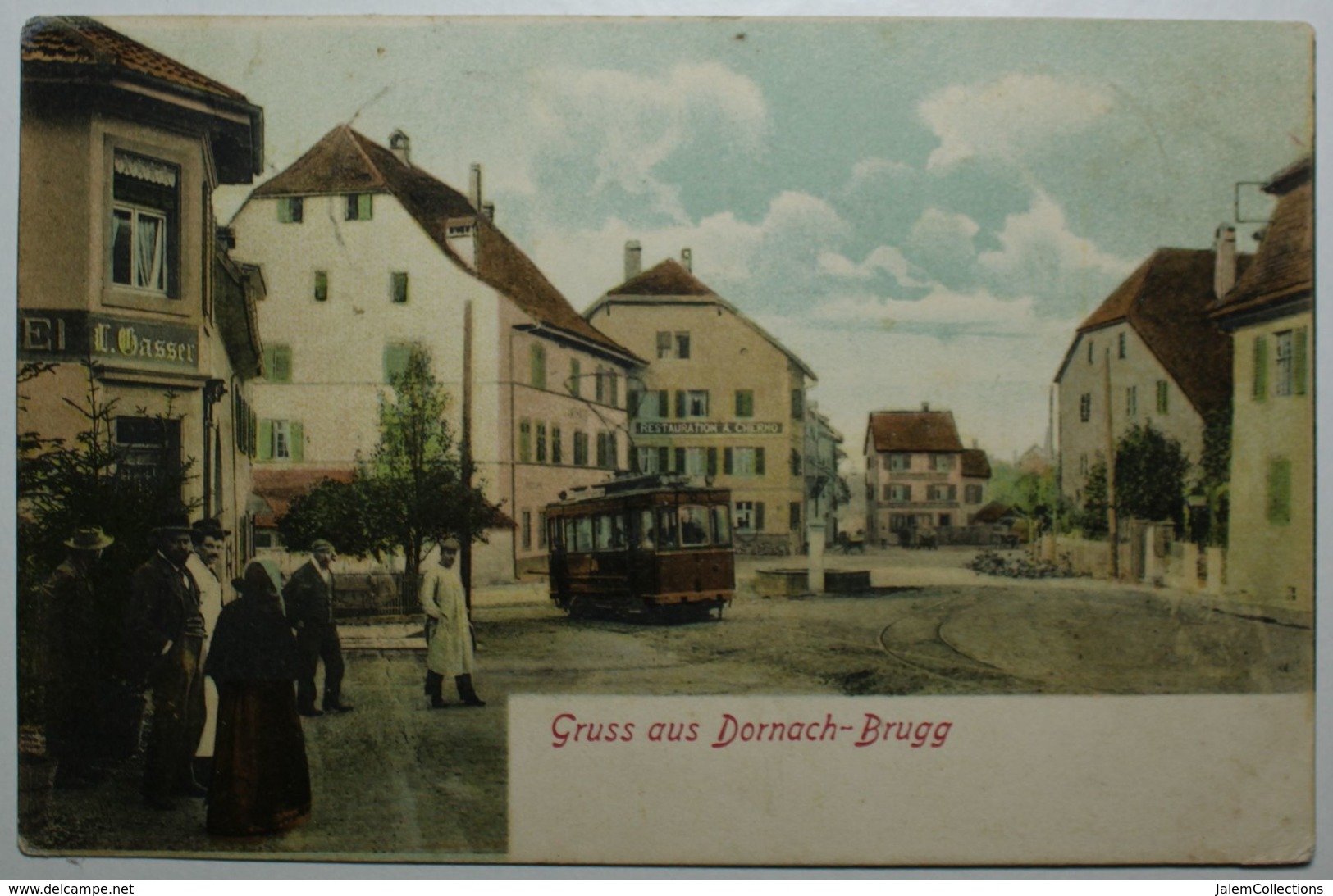 Gruss Aus DORNACH-BRUGG Boucherie GASSER Restaurant CHERNO - Brugg