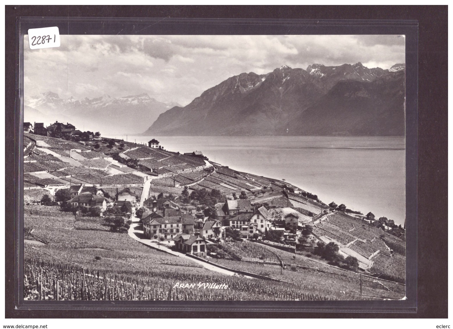 FORMAT 10x15cm - DISTRICT DE LAVAUX - ARAN SUR VILLETTE - TB - Villette