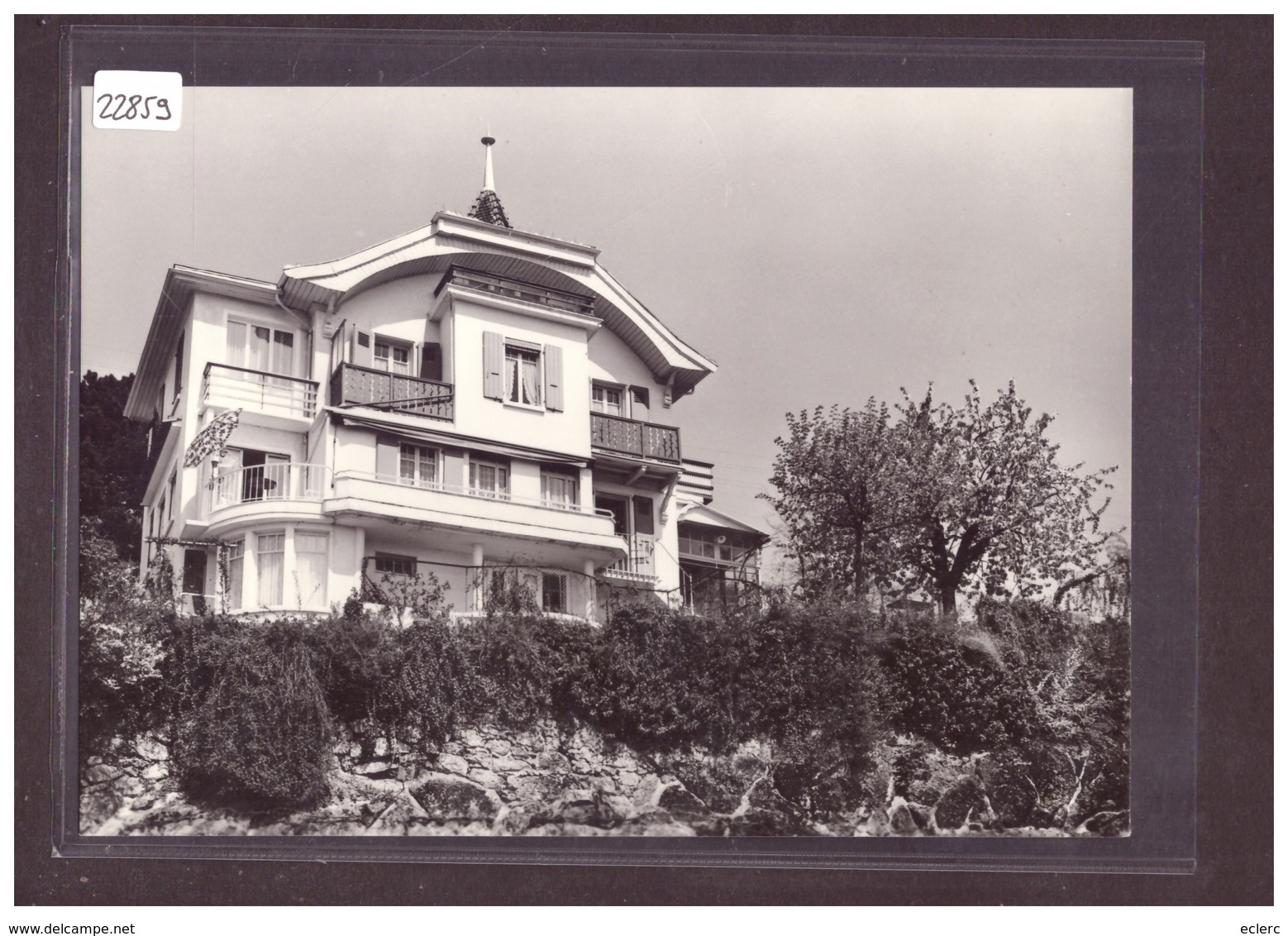 FORMAT 10x15cm - DISTRICT DE VEVEY - CHARDONNE - PENSION COSTEBELLE LES LILAS - TB - Chardonne