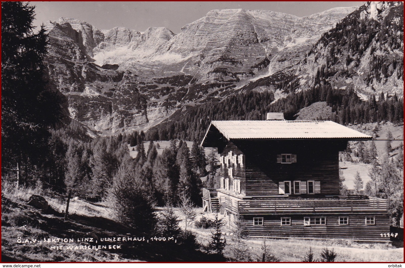 Linzerhaus * Berghütte, Wurzeralm, Warscheneck, Alpen * Österreich * AK2299 - Spital Am Phyrn