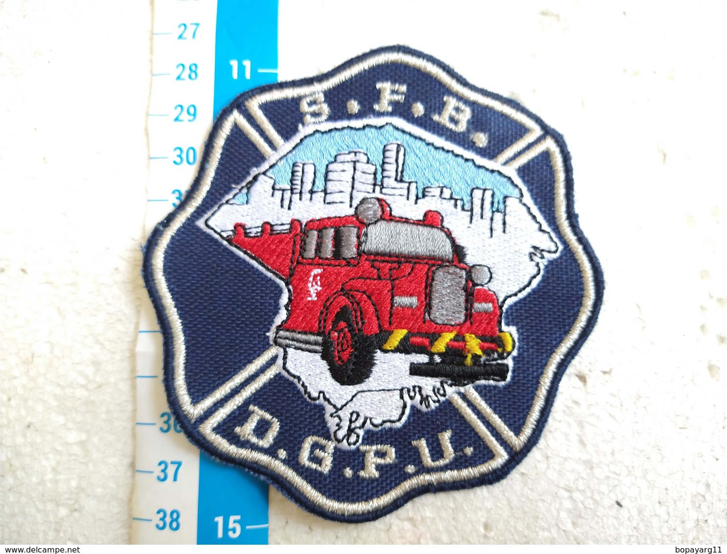 Argentina Argentine Police Firefighters Truck Badge Patch   #8 - Pompieri