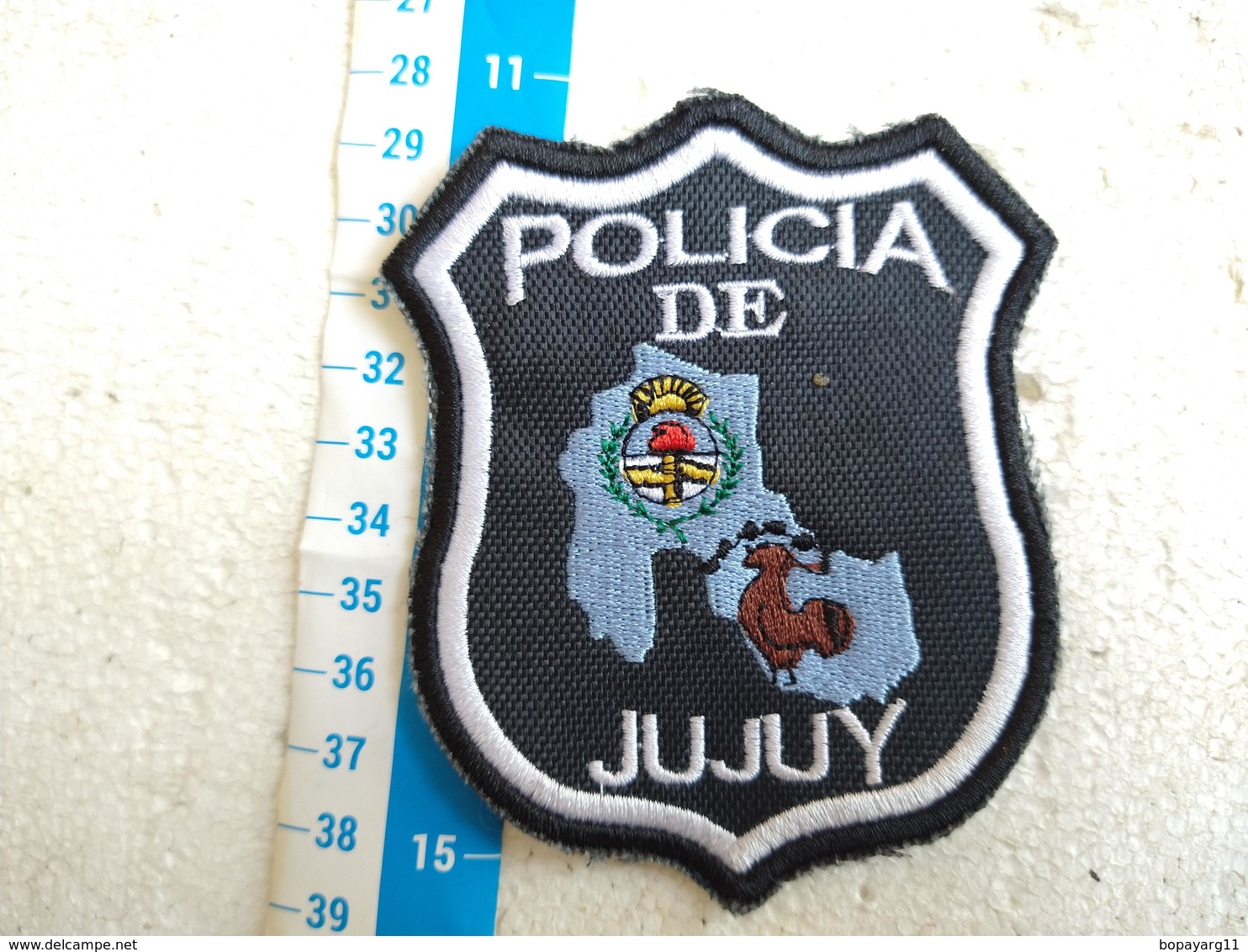 Argentina Argentine Police Of Jujuy Badge Patch   #8 - Police & Gendarmerie