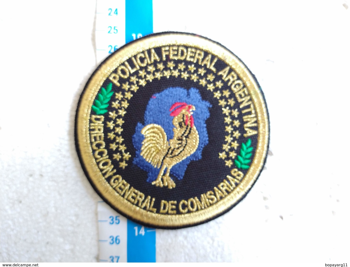 Argentina Argentine Police Badge Patch   #8 - Police & Gendarmerie