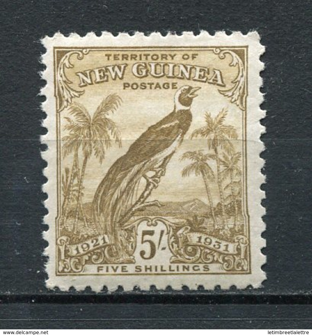 Nouvelle Guinée - Administration Australienne -  N° 38 ** - Neuf Sans Charnière - TB - Thématique Oiseaux / Birds - Papoea-Nieuw-Guinea