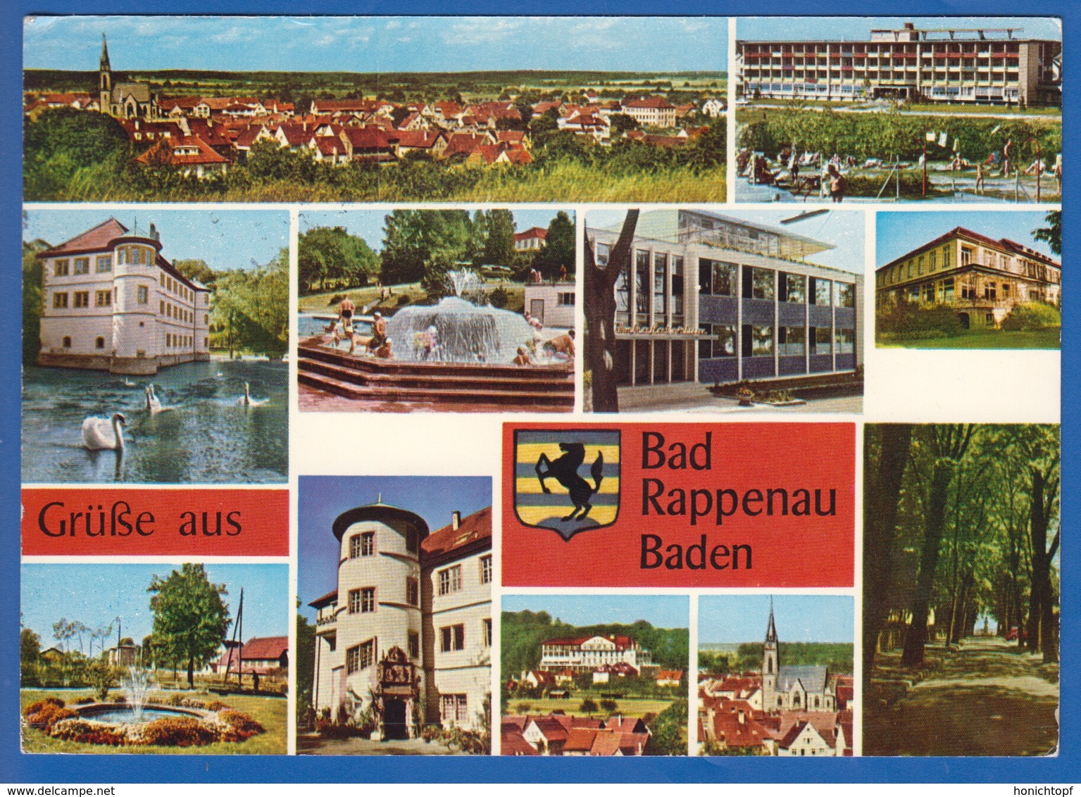 Deutschland; Bad Rappenau; Multibildkarte - Bad Rappenau