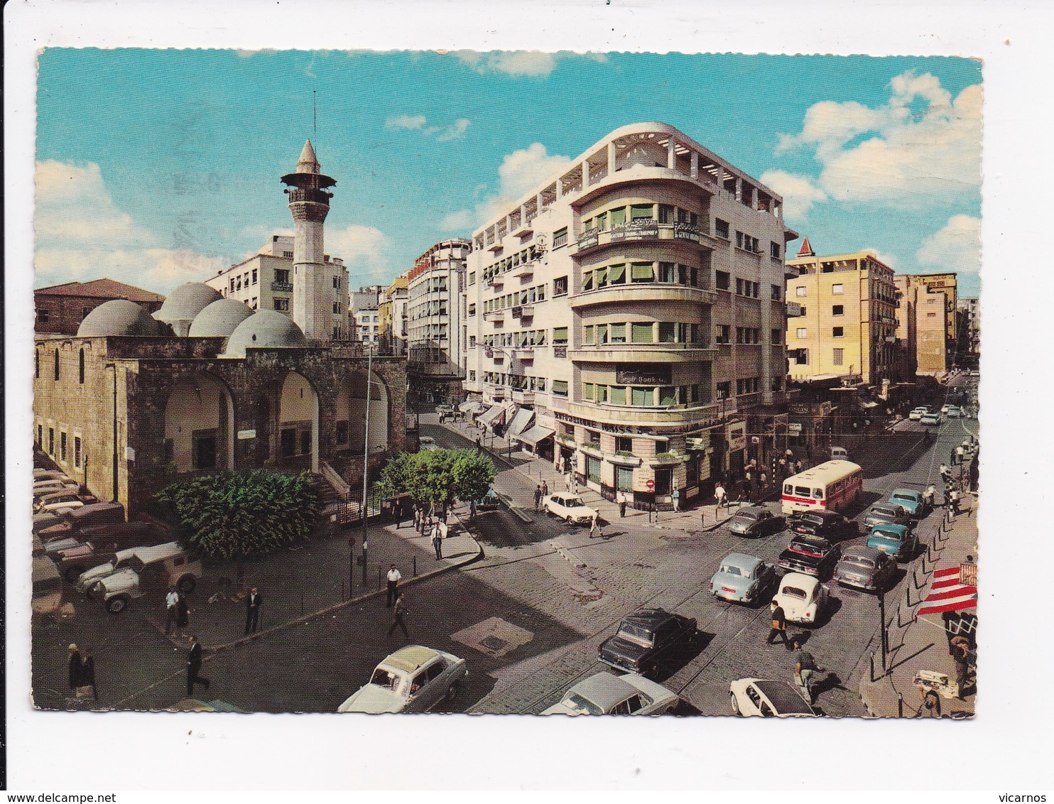 CP LIBAN SYRIE BEYROUTH Mosquée D'Emir Mansour Assaf à La Rue Weygand - Líbano