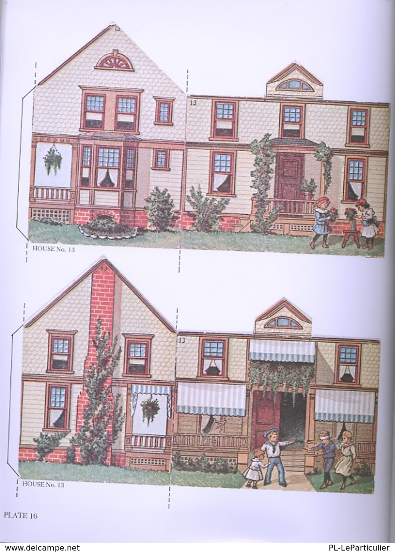 The Pretty Village By McLoughlin Bros (Village à Construire) - Actividades /libros Para Colorear