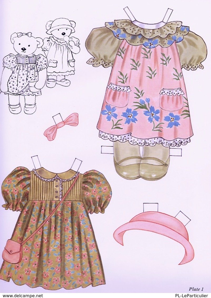 Daisy The Dress-Up Teddy Bear Paper Doll In Full Color Paperback - Tätigkeiten/Malbücher