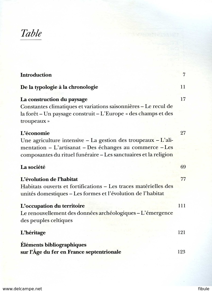 Les Celtes De L'âge Du Fer Dans La Moitié Nord De La France Par Olivier BUCHSENSCHUTZ - Histoire