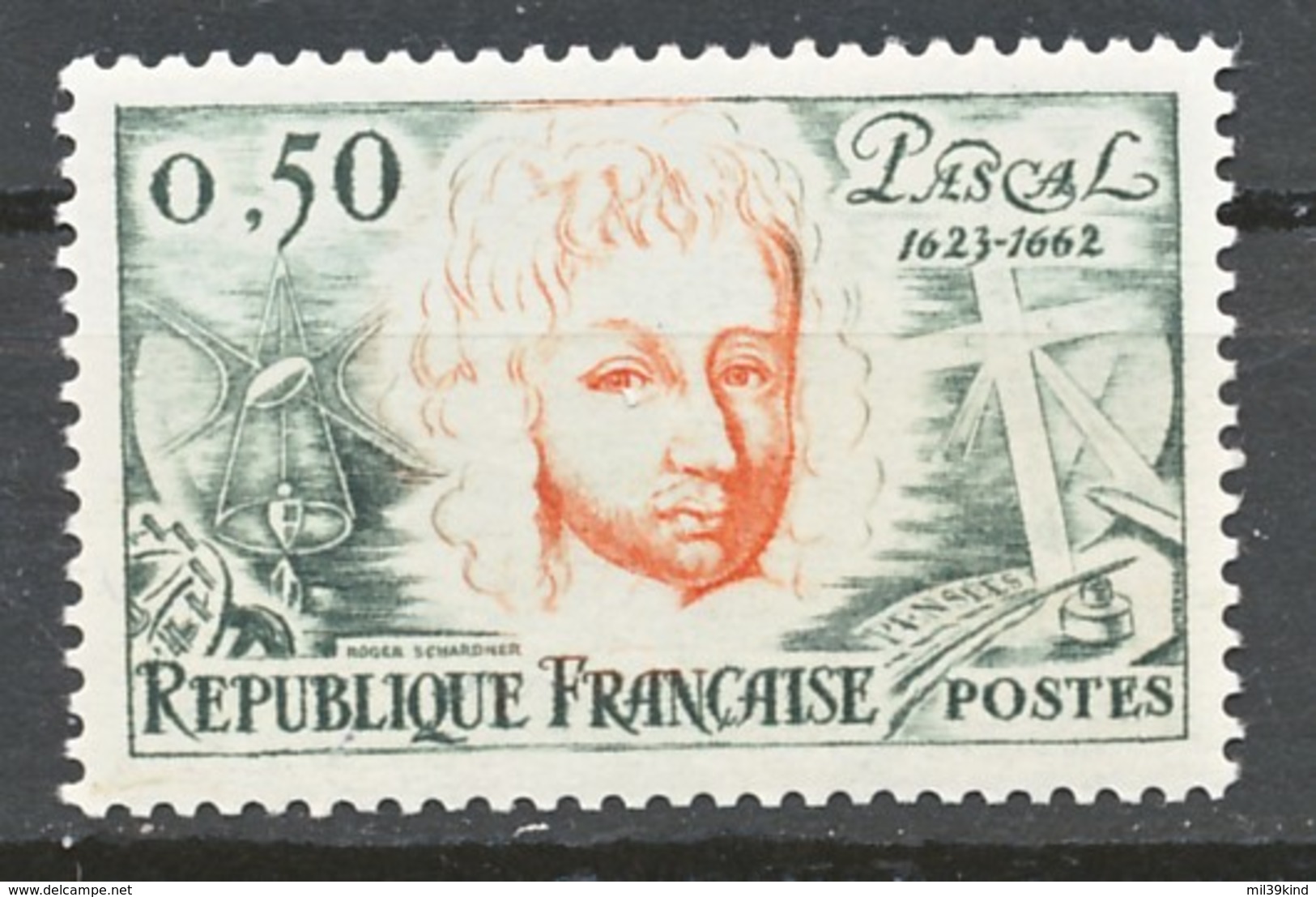 FRANCE - 1962 - NR 1344 - Neuf - Unused Stamps