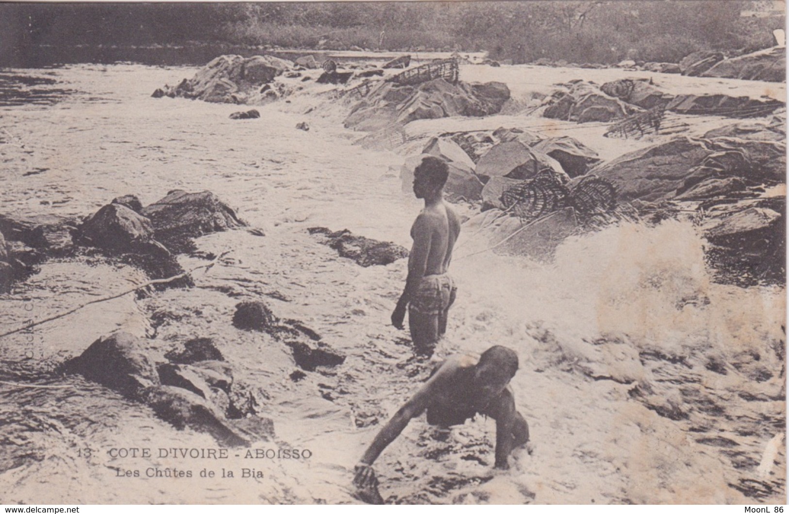 COTE D'IVOIRE - ABOISSO - LES CHUTES DE LA RIVIERE BIA - - Côte-d'Ivoire