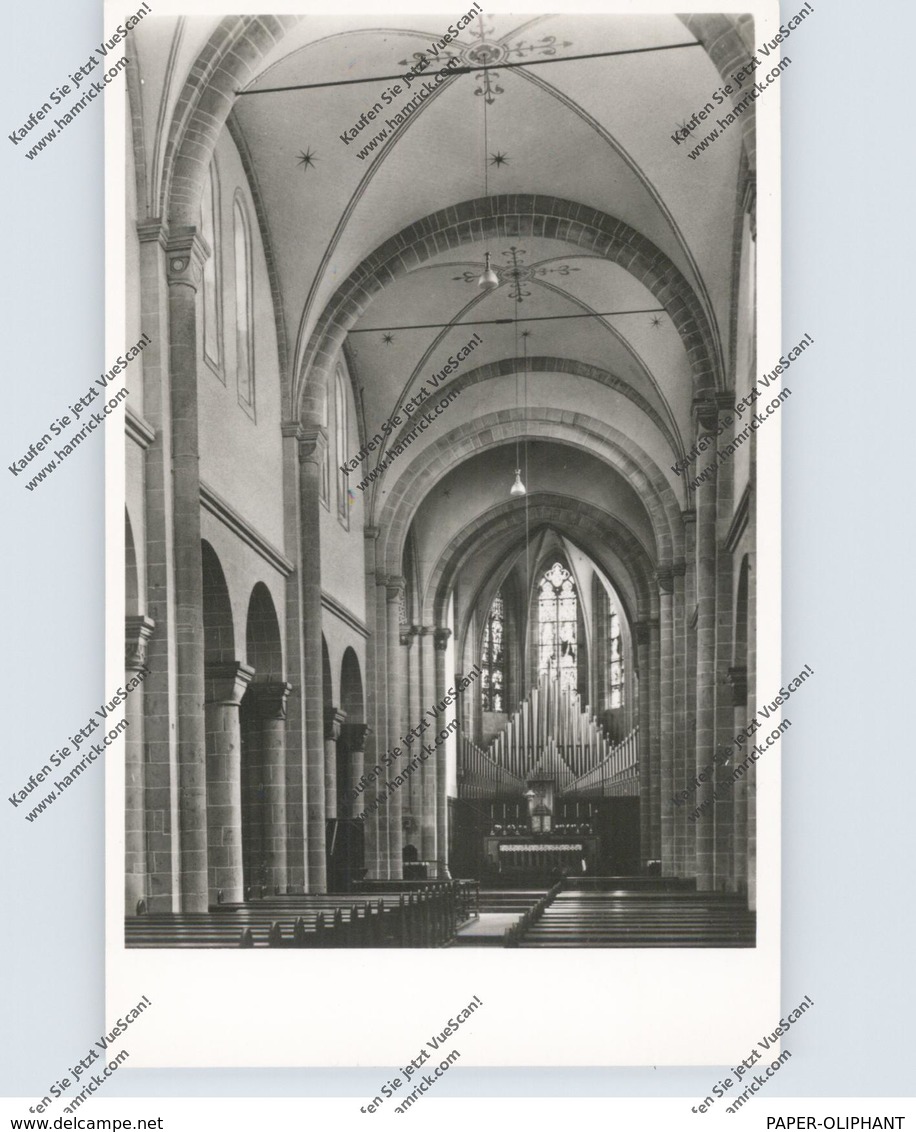 4047 DORMAGEN - KNECHTSTEDEN, Klosterkirche, Mittelschiff & Ostapsis, Orgel - Dormagen