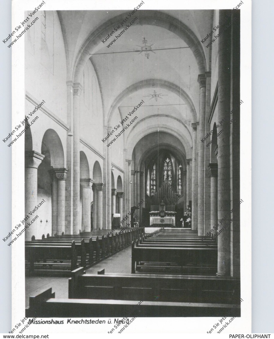 4047 DORMAGEN - KNECHTSTEDEN, Missionshaus, Kirche, Innenansicht - Dormagen