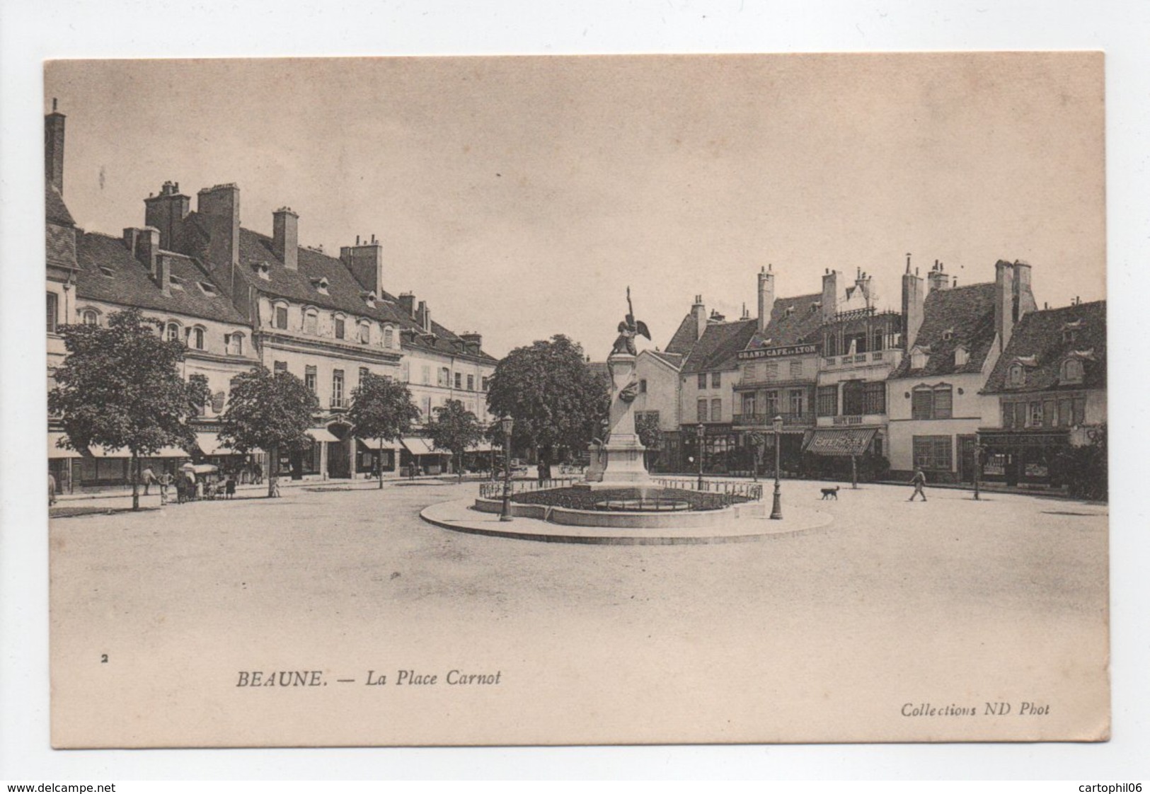 - CPA BEAUNE (21) - La Place Carnot 1905 - Photo Neurdein N° 2 - - Beaune