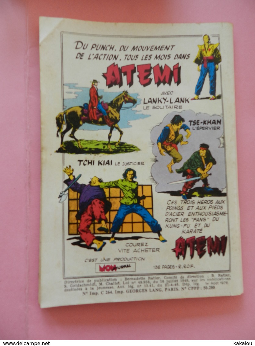 AKIM MON JOURNAL  N°408 1976 - Akim