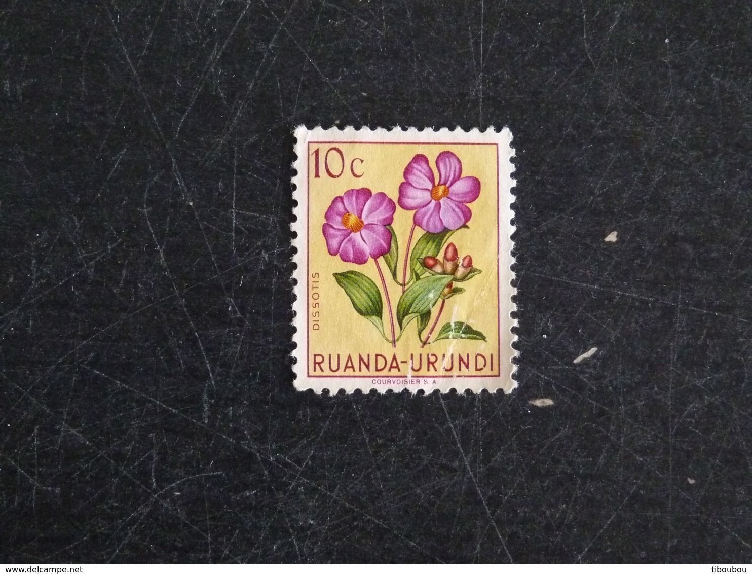 RUANDA URUNDI YT 177 NSG - FLORE FLEUR - Usati