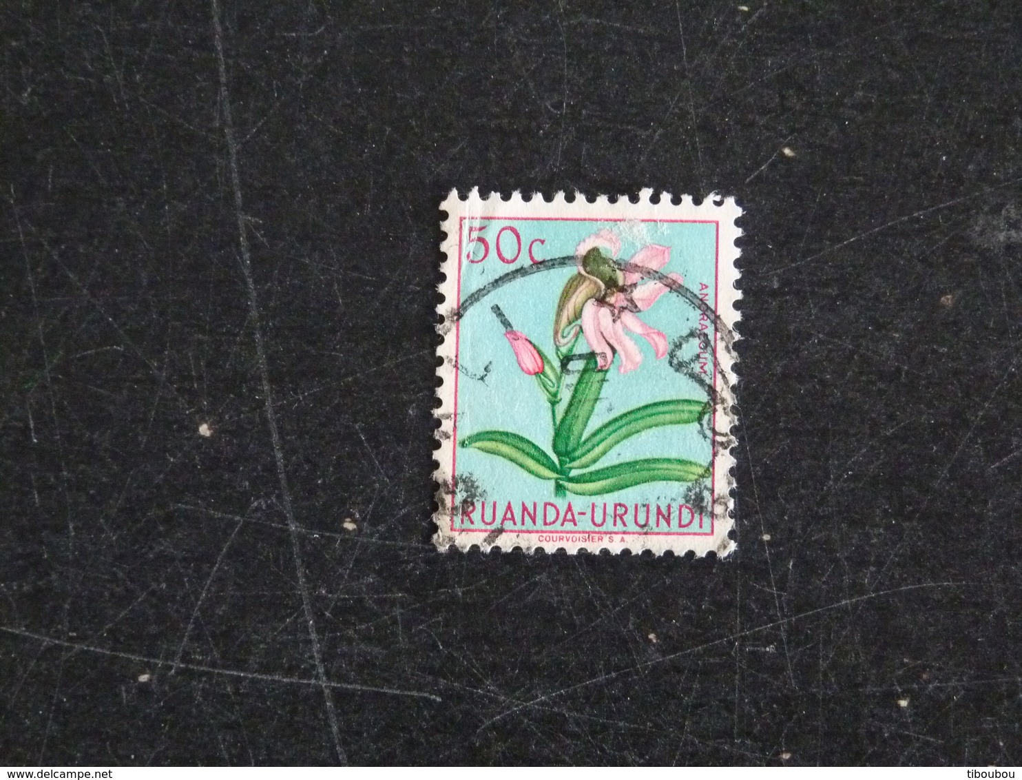 RUANDA URUNDI YT 182 OBLITERE - FLORE FLEUR - Used Stamps