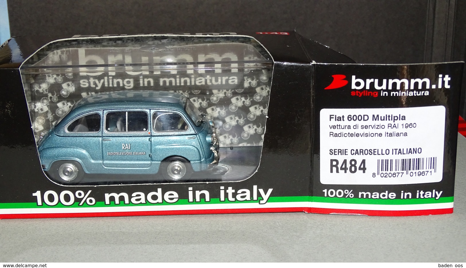 Fiat 600 D Multiplia Brumm  (Radio Télévision Italienne) - Brumm