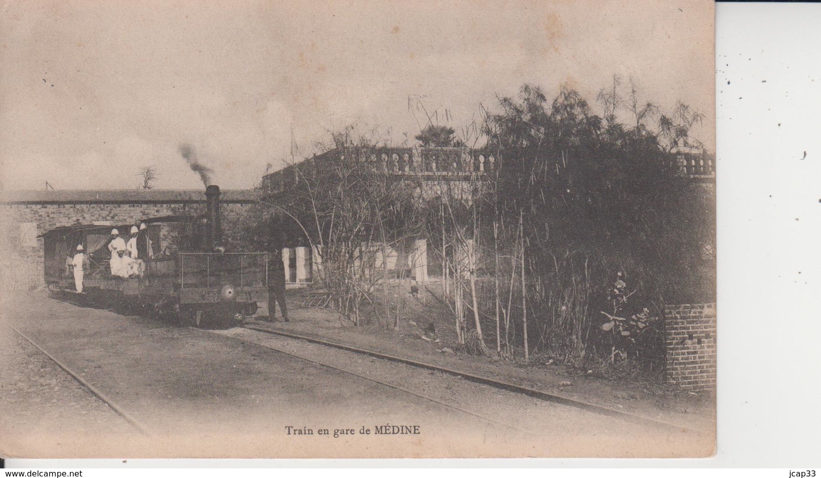 TRAIN EN GARE DE MEDINE  - - Mali