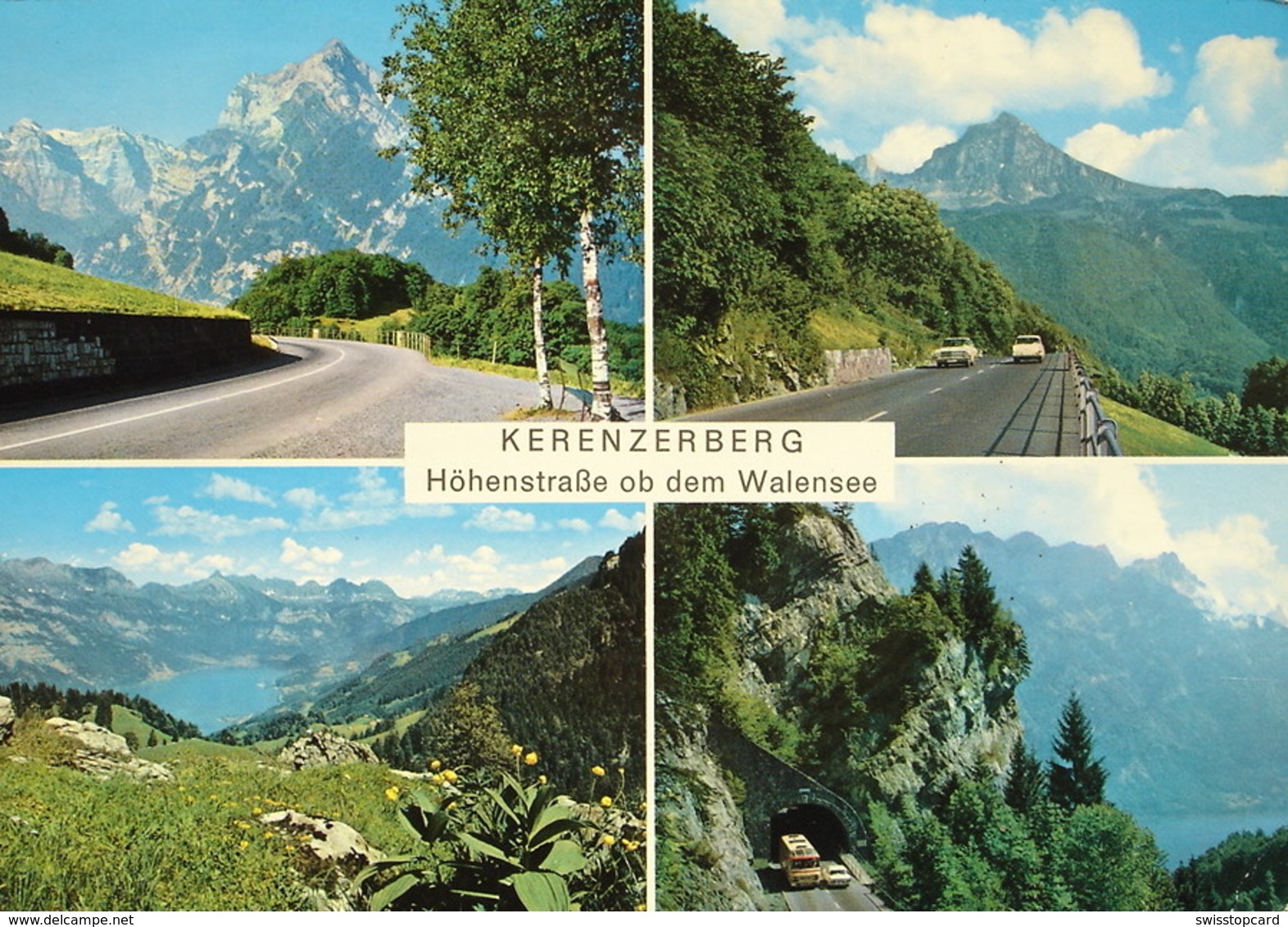 FILZBACH Strasse Kerenzerberg Auto Bus - Filzbach