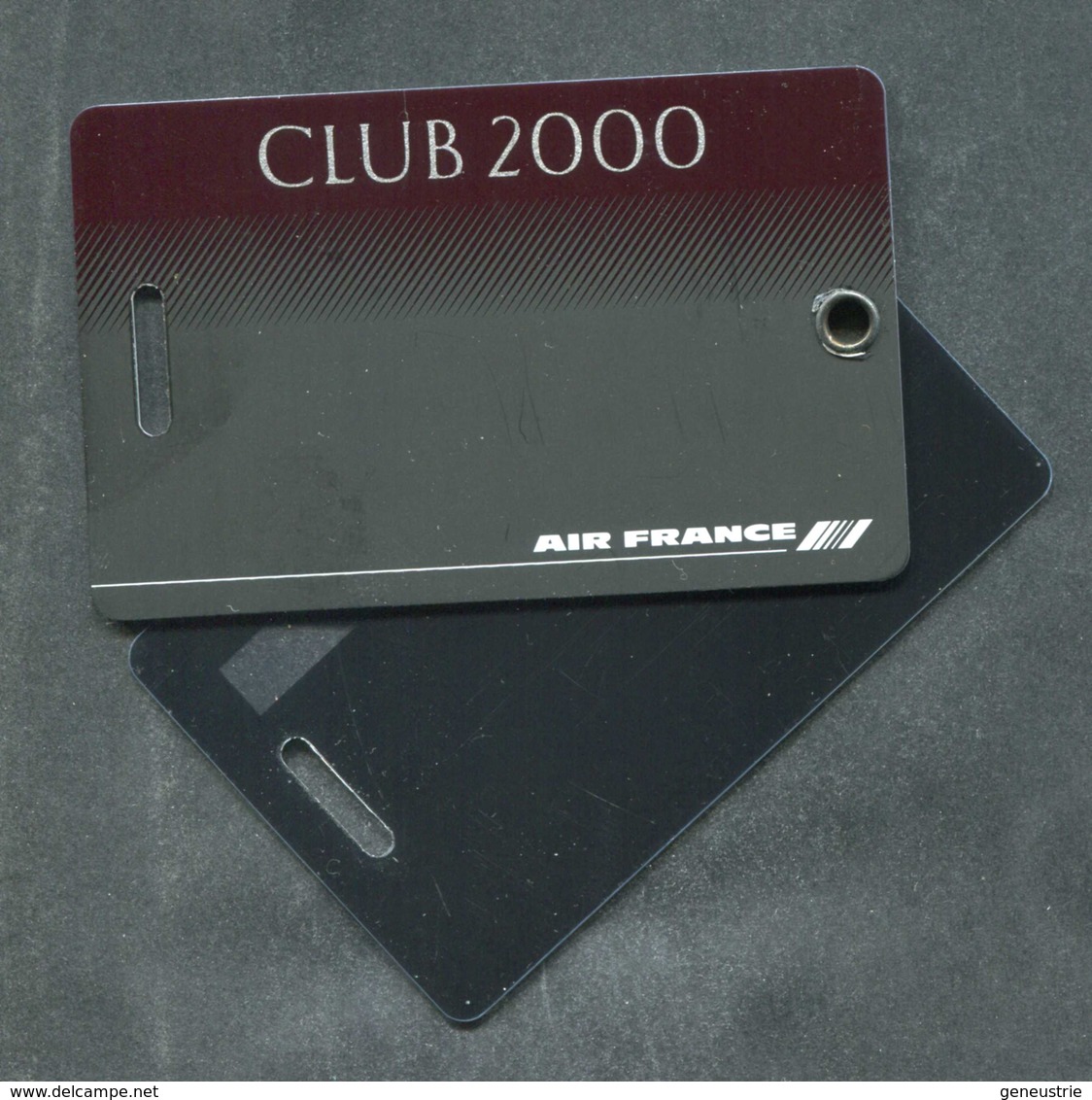 Belle Carte D'identification De Bagages "Air France Club 2000" Aviation - Avion - Compagnie Aérienne - Baggage Labels & Tags