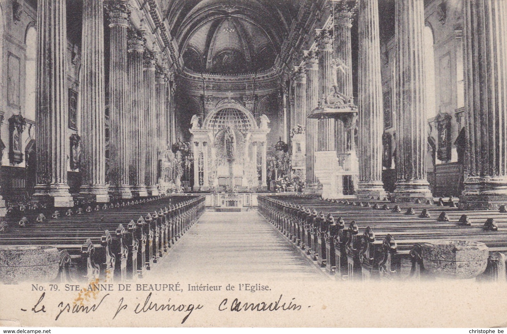 Canada, Ste Anne De Beaupré, Intérieur De L'Eglise (pk69469) - Ste. Anne De Beaupré