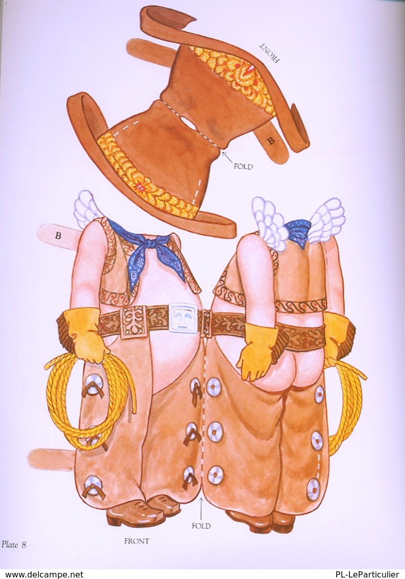 Cupie Paper Dolls Book By Tom Tierney Dover USA (Poupée à Habiller) - Attività/Libri Da Colorare