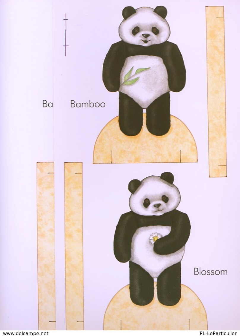 Panda Paper Dolls Crystal By Collins-Sterling Dover USA (Poupée à Habiller) - Actividades /libros Para Colorear
