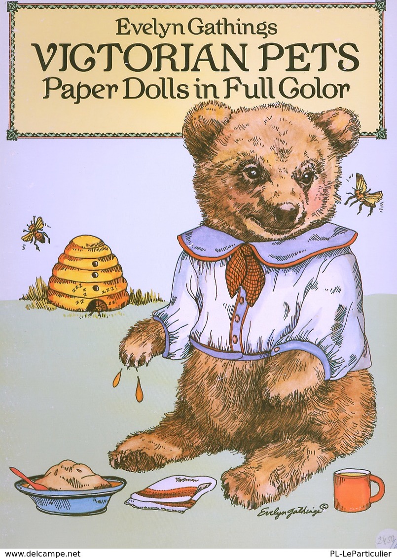 Victorian Pets Paper Dolls By Evelyn Gathings  Dover USA (Poupée à Habiller) - Activiteiten/ Kleurboeken