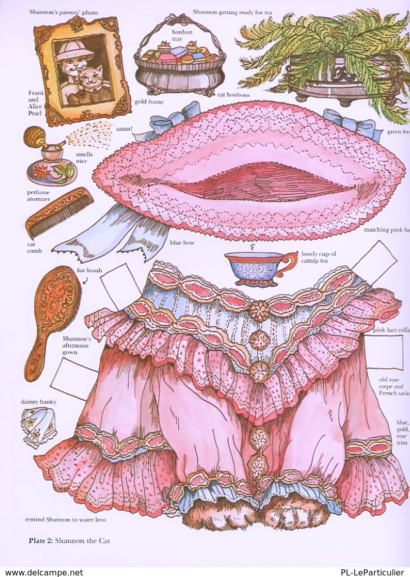 Victorian Pets Paper Dolls By Evelyn Gathings  Dover USA (Poupée à Habiller) - Activity/ Colouring Books