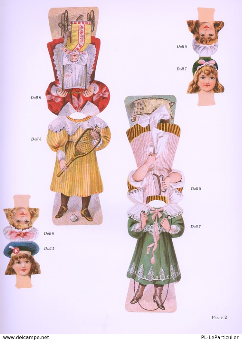 Old-Time Advertising Paper Dolls Par Dover USA (Poupée à Habiller) - Activités/ Livres à Colorier