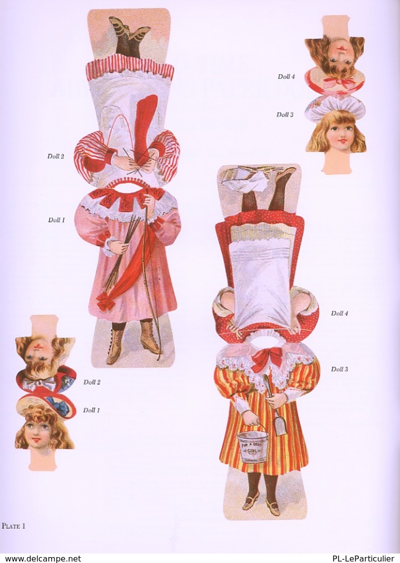 Old-Time Advertising Paper Dolls Par Dover USA (Poupée à Habiller) - Actividades /libros Para Colorear