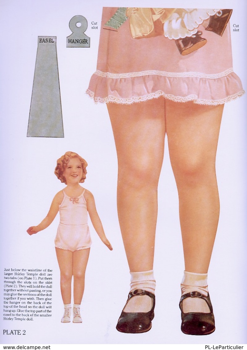 Shirley Temple Paper Dolls Par Dover USA (Poupée à Habiller) - Tätigkeiten/Malbücher