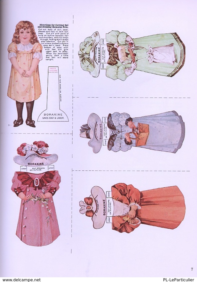 Antique Advertising Paper Dolls By Dover USA (Poupée à Habiller) - Tätigkeiten/Malbücher