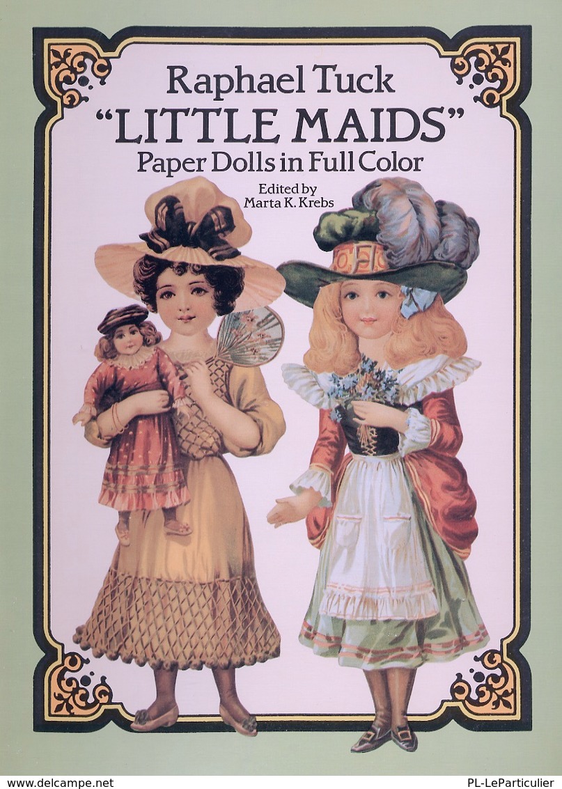 Little Maids Paper Dolls By Dover USA (Poupée à Habiller) - Actividades /libros Para Colorear