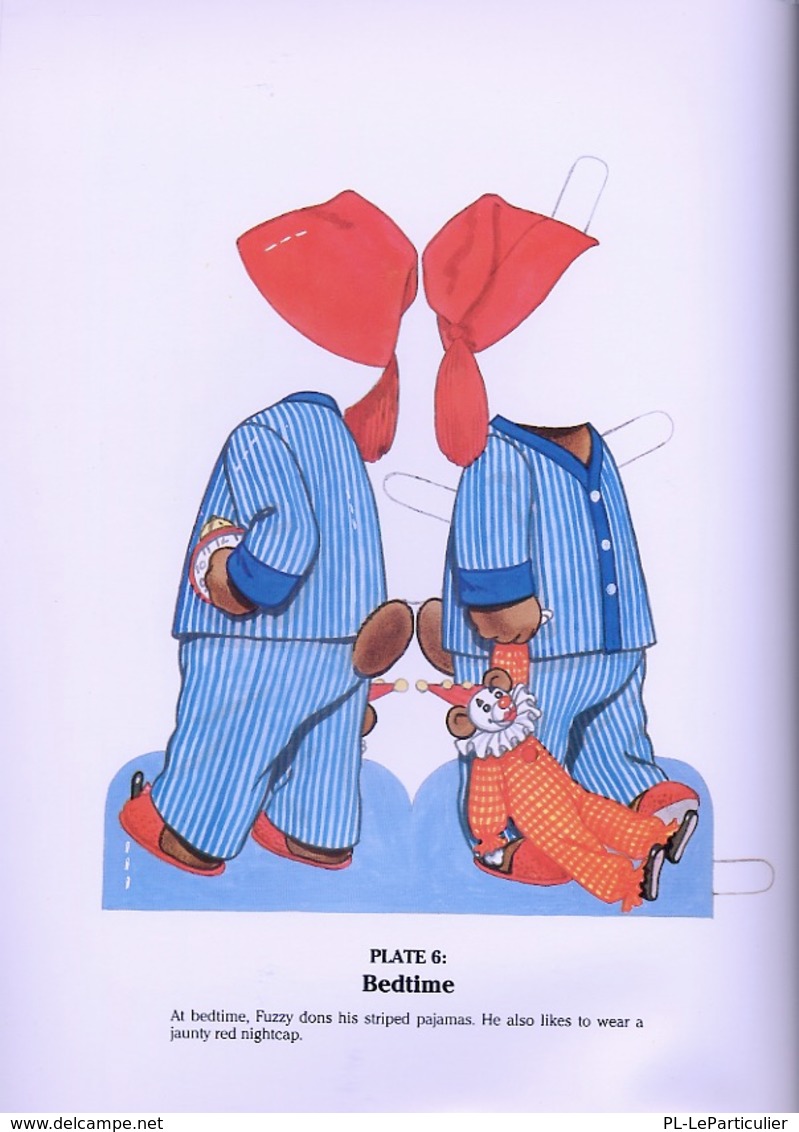 Fun With Teddy Bear Paper Dolls By Dover USA (Poupée à Habiller) - Actividades /libros Para Colorear