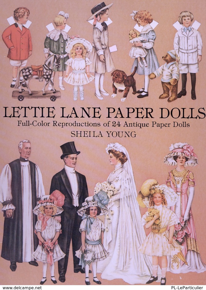 Lettie Lane Paper Dolls By Sheila Young Dover USA (Poupée à Habiller) - Activity/ Colouring Books