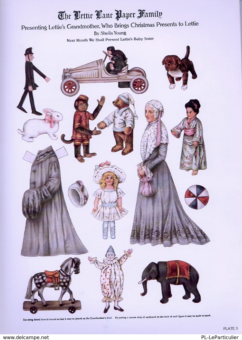 Lettie Lane Paper Dolls By Sheila Young Dover USA (Poupée à Habiller) - Activity/ Colouring Books