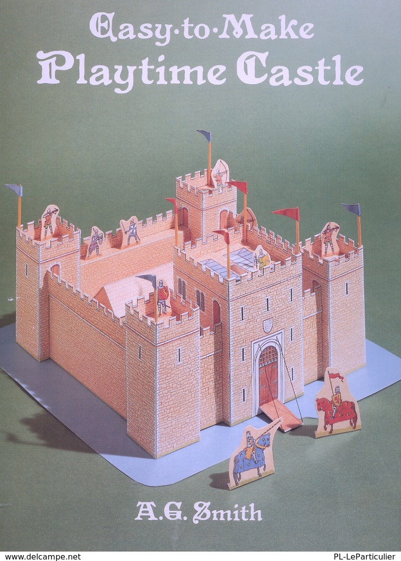 Playtime Castle By A.G. Smith Dover USA  (Château à Construire) - Attività/Libri Da Colorare