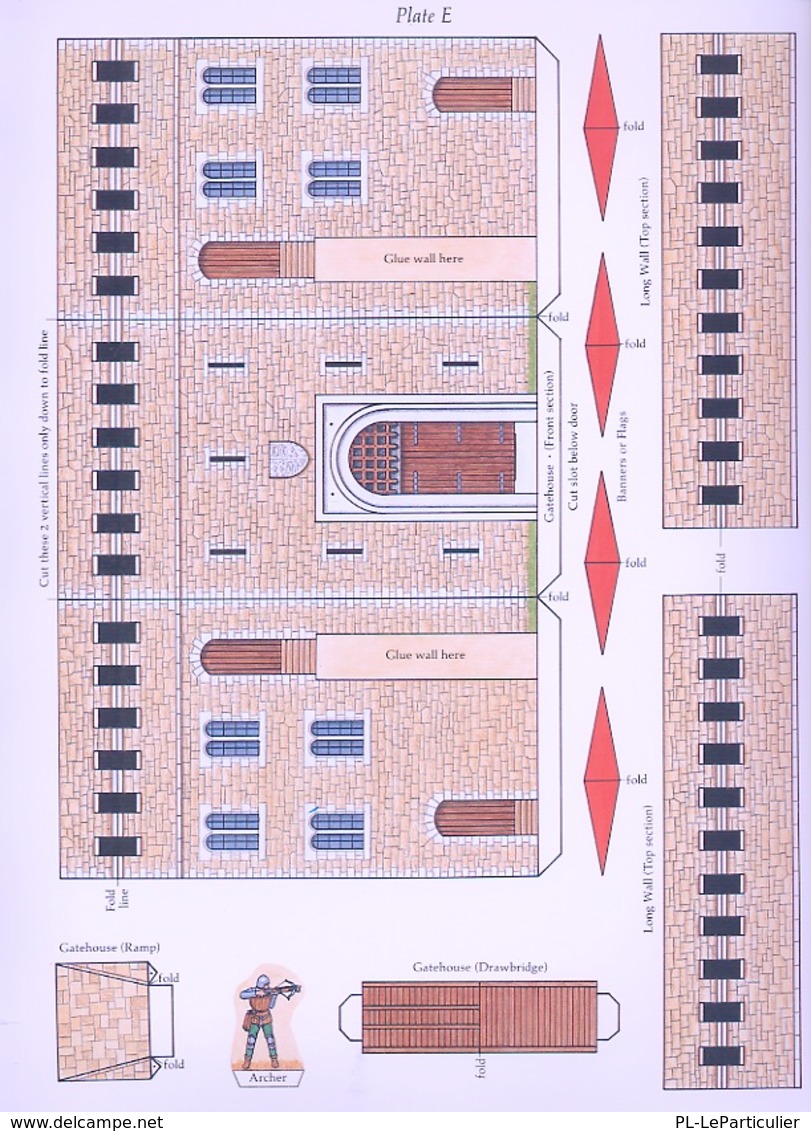 Playtime Castle By A.G. Smith Dover USA  (Château à Construire) - Tätigkeiten/Malbücher