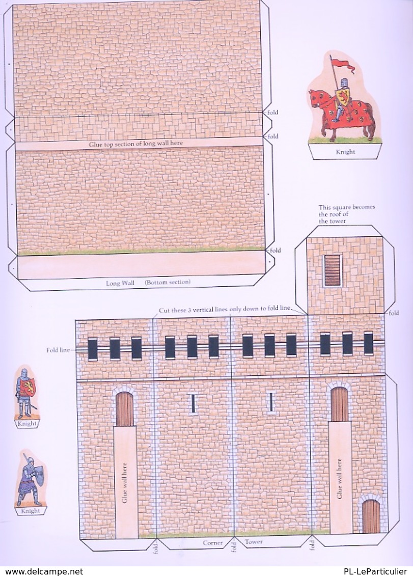 Playtime Castle By A.G. Smith Dover USA  (Château à Construire) - Activity/ Colouring Books