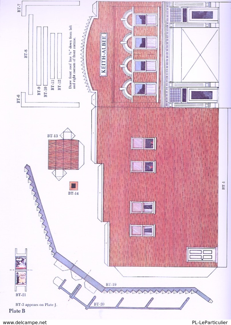 Cut & Assemble Main Sreet ByA.G. Smith Dover USA  (Ville à Construire) - Tätigkeiten/Malbücher