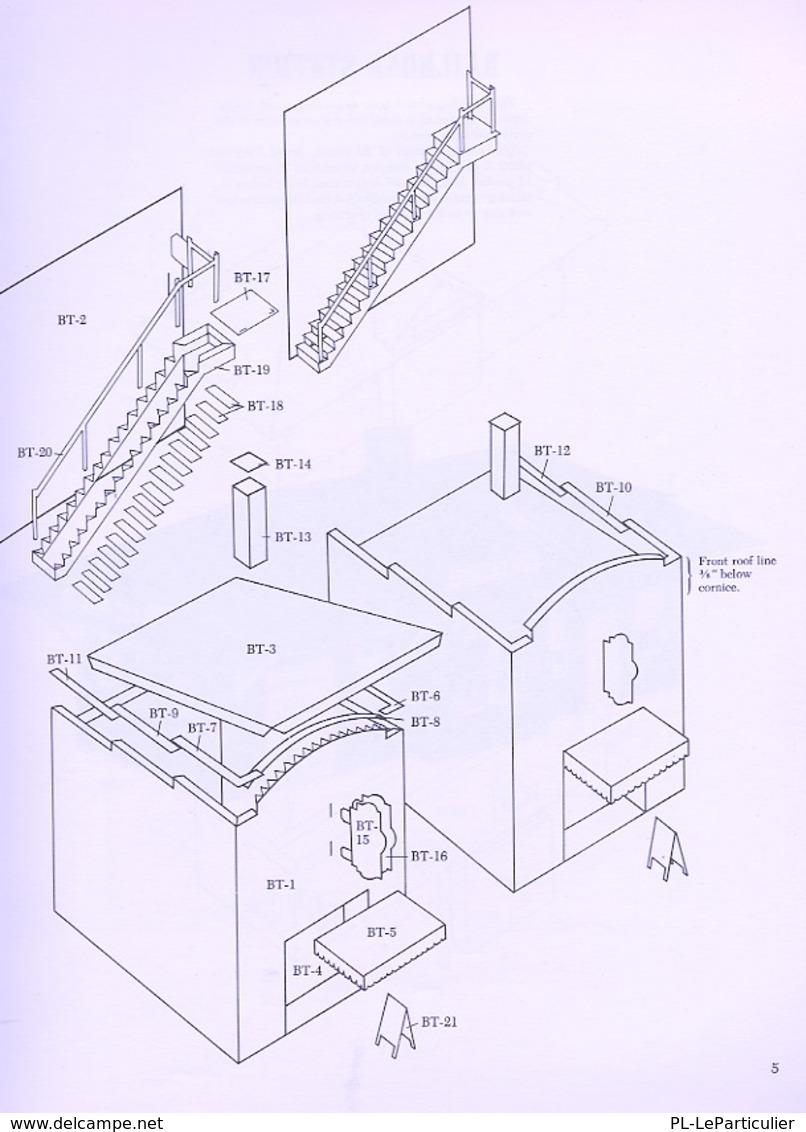 Cut & Assemble Main Sreet ByA.G. Smith Dover USA  (Ville à Construire) - Tätigkeiten/Malbücher