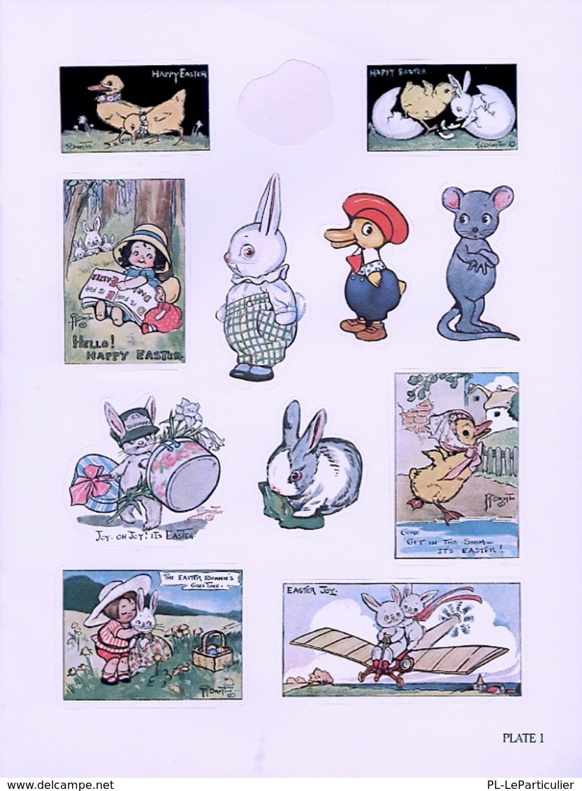 Dolly Dingle Stickers By Grace G. Grayton  Dover USA (autocollants) - Attività/Libri Da Colorare