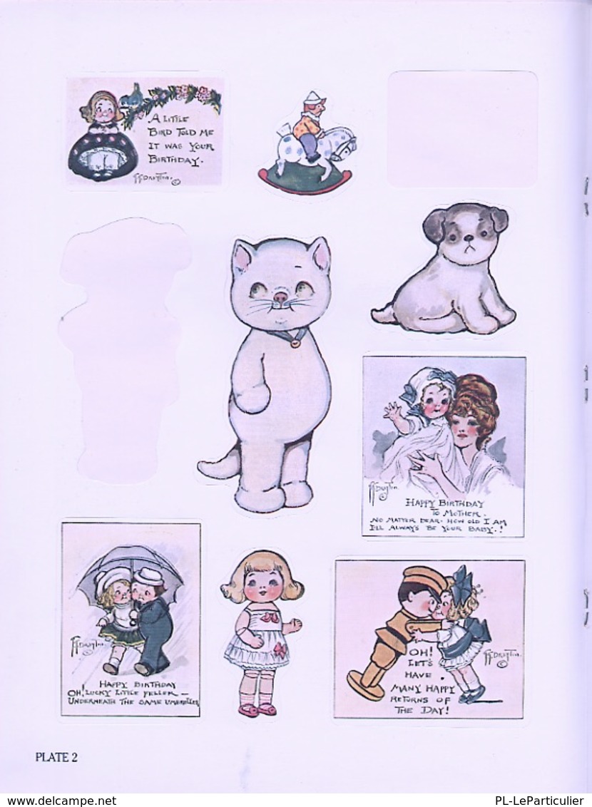 Dolly Dingle Stickers By Grace G. Grayton  Dover USA (autocollants) - Actividades /libros Para Colorear