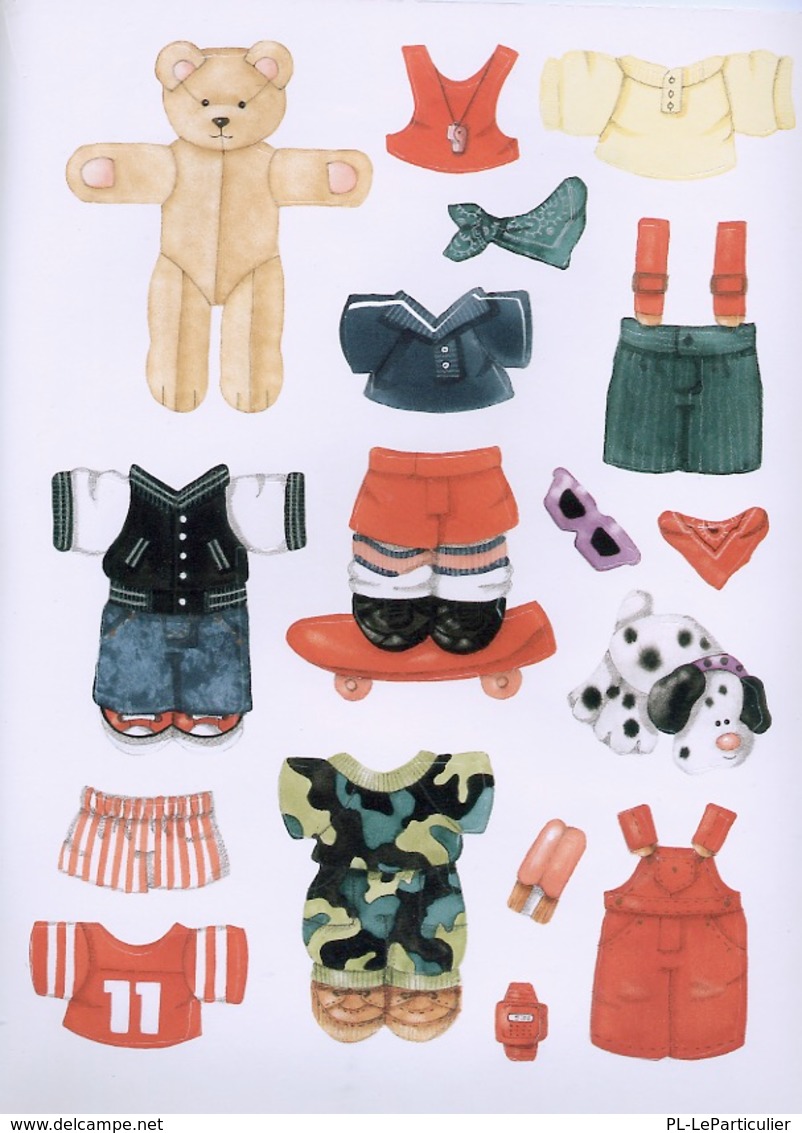 Dolly Dingle Stickers By Grace G. Grayton  Dover USA (autocollants) - Attività/Libri Da Colorare