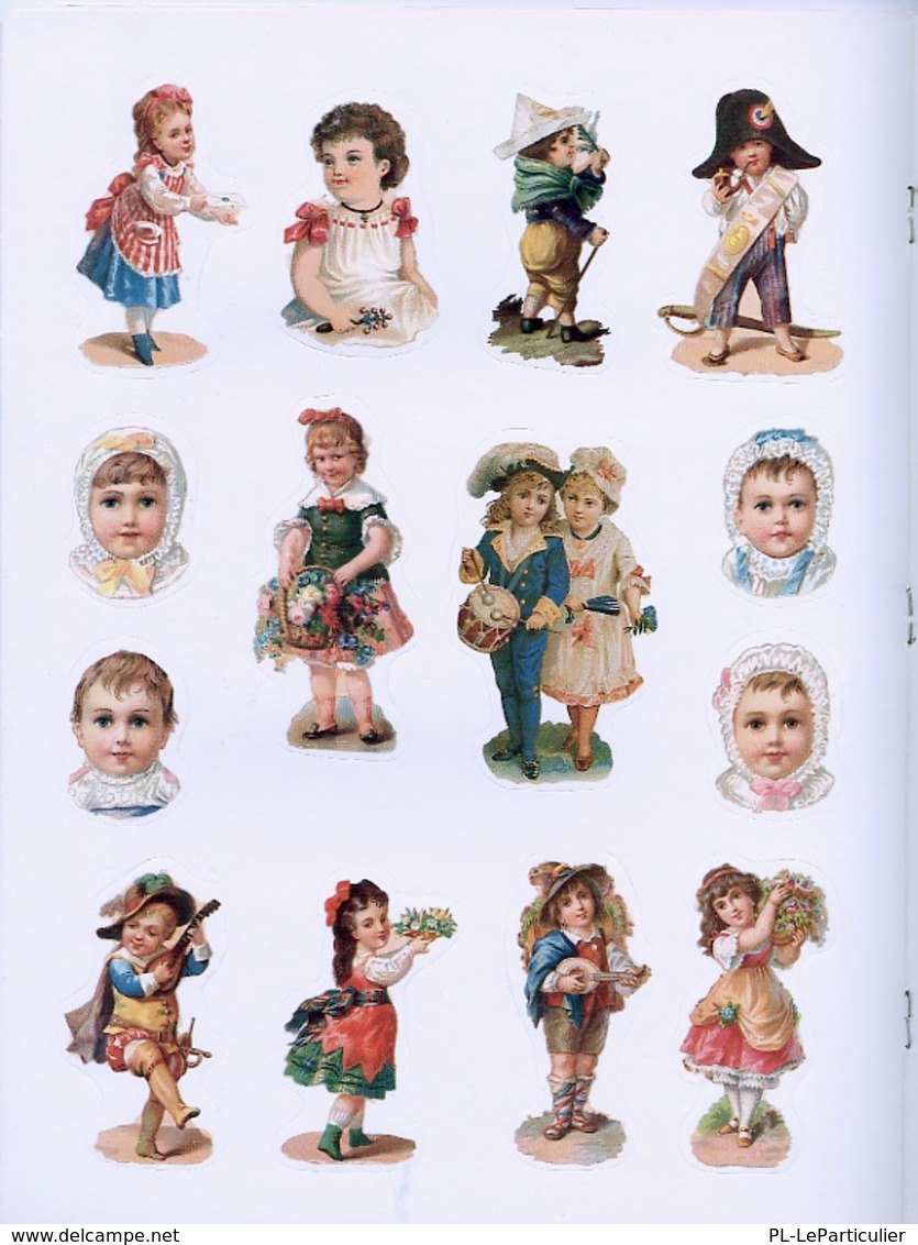 Old Fashioned Children Stikers By Carole Belanger Grfton Dover USA (autocollants) - Actividades /libros Para Colorear