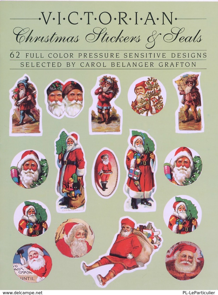 Victorian Christmas Stikers By Carole Belanger Grfton Dover USA (autocollants) - Actividades /libros Para Colorear