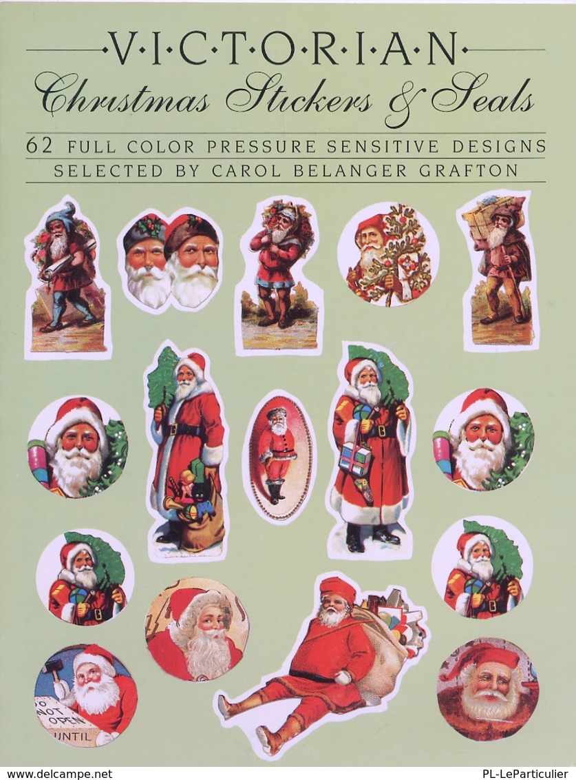 Victorian Christmas Stikers By Carole Belanger Grfton Dover USA (autocollants) - Activity/ Colouring Books