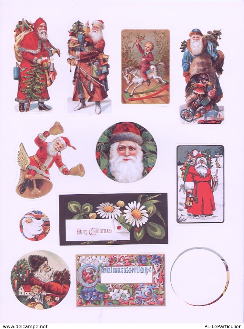 Victorian Christmas Stikers By Carole Belanger Grfton Dover USA (autocollants) - Activity/ Colouring Books